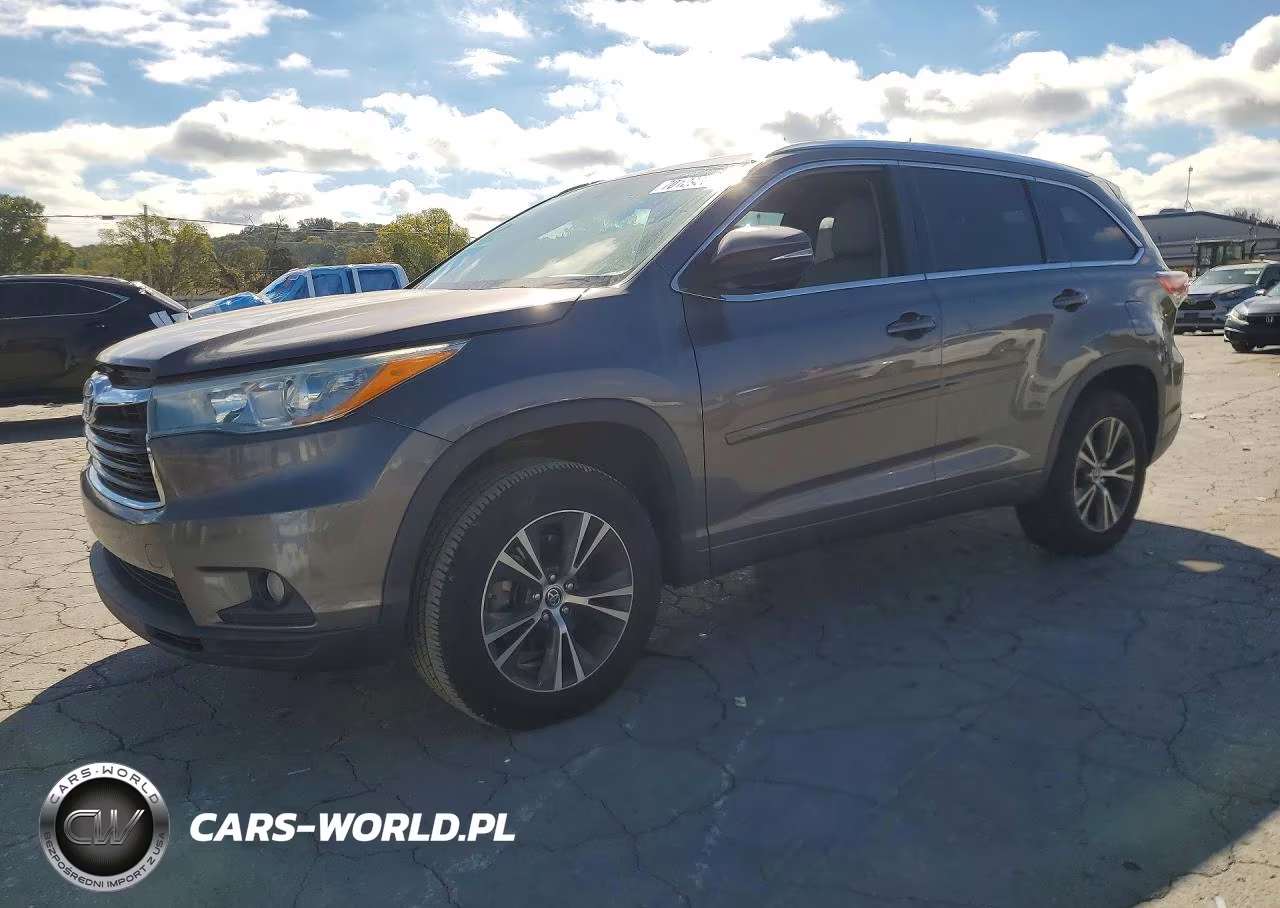 2016 Toyota Highlander Xle