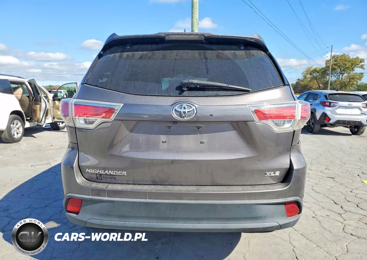 2016 Toyota Highlander Xle VIN:5TDKKRFH6GS140467 - 6