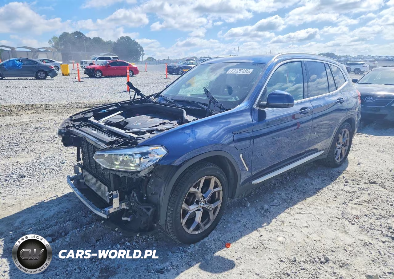2021 BMW X3 xDrive30E VIN:5UXTS1C02M9G39959 - 1