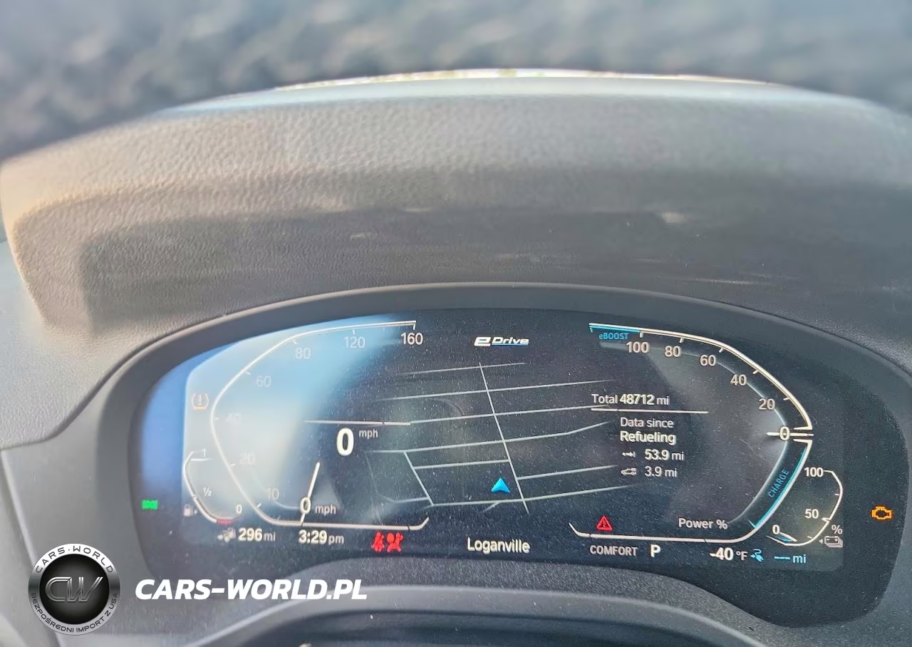 2021 BMW X3 xDrive30E VIN:5UXTS1C02M9G39959 - 9