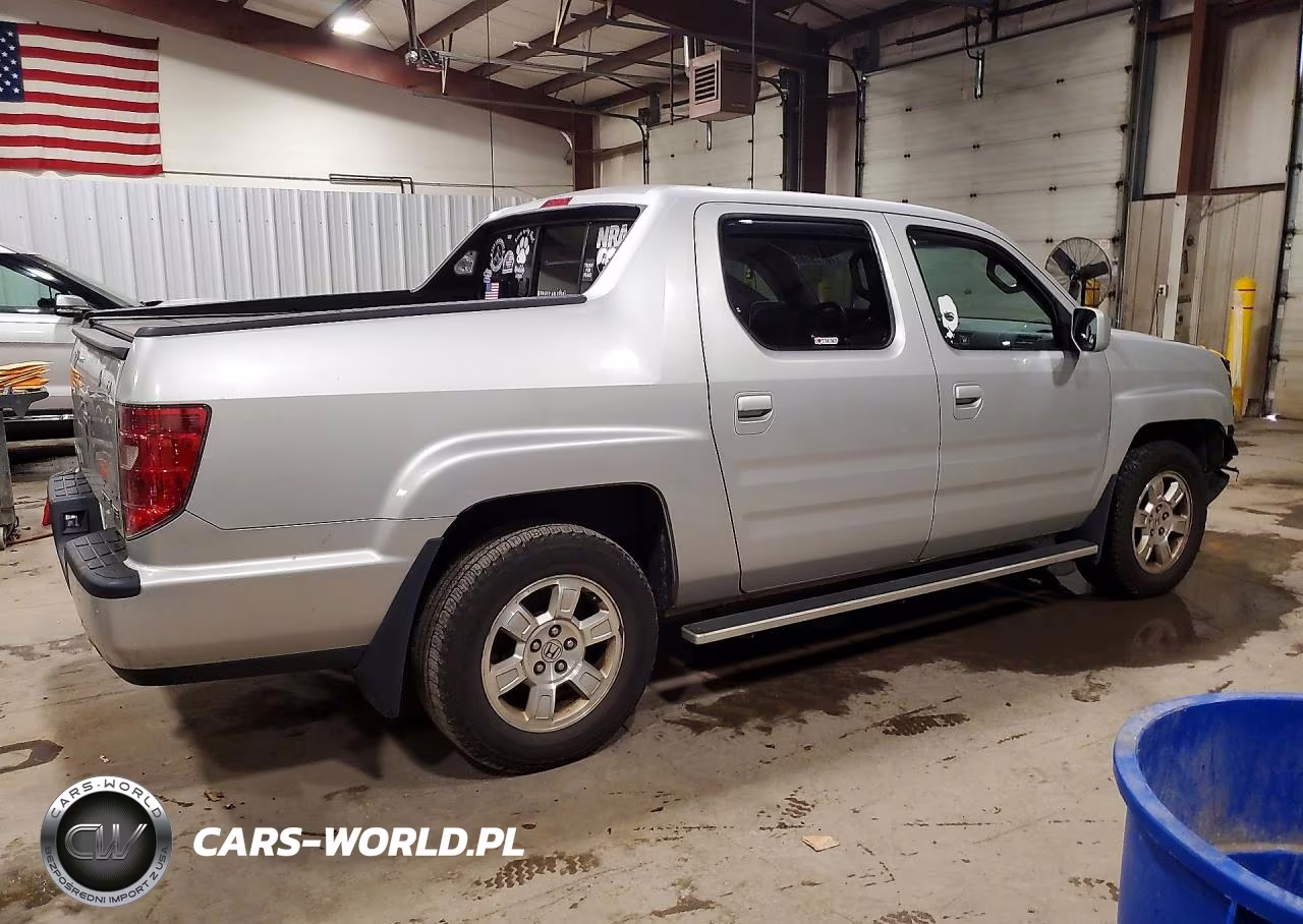 2009 Honda Ridgeline Rts VIN:2HJYK16439H502938 - 3