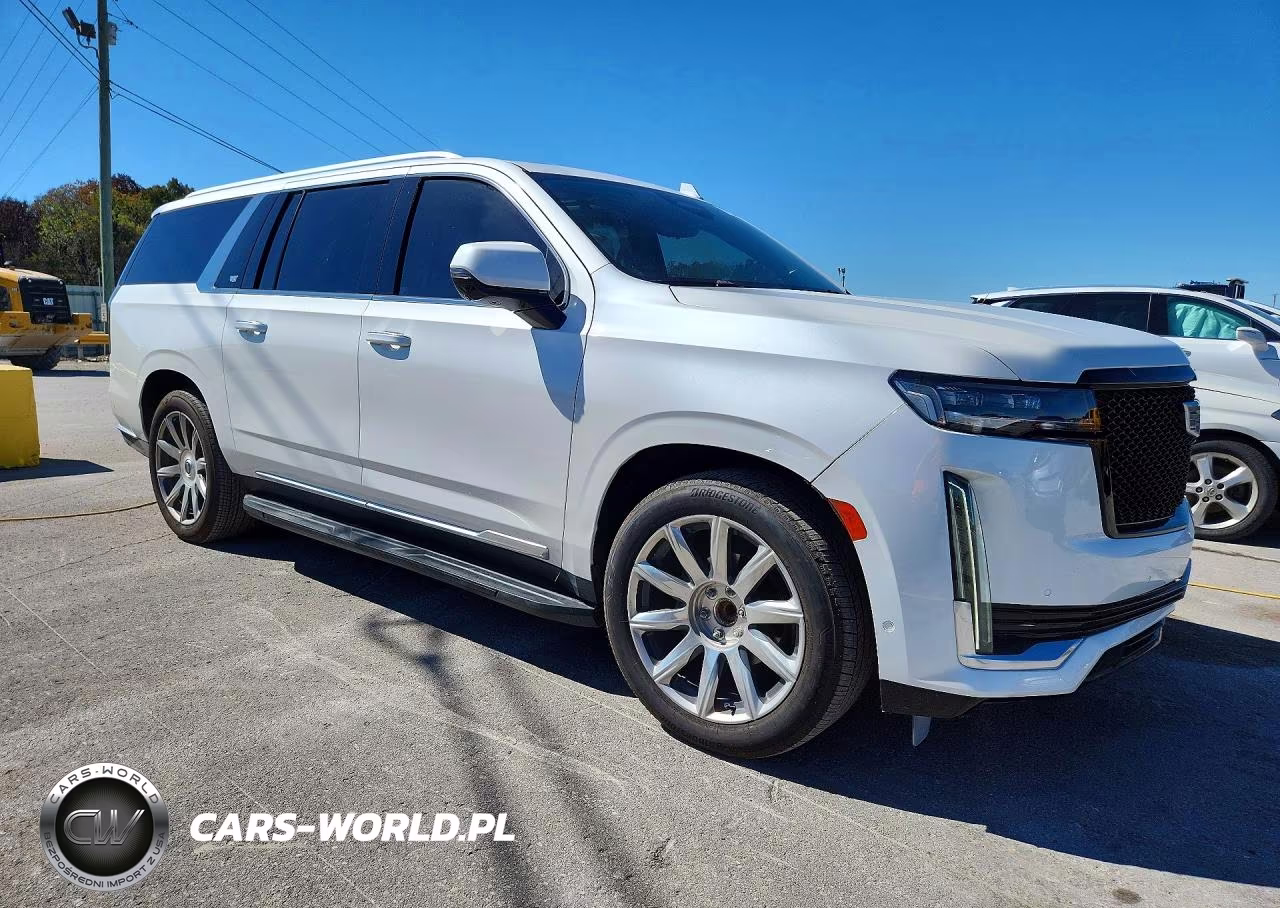 2021 Cadillac Escalade Esv Premium Luxury Platinum VIN:1GYS3MKL9MR277630 - 4
