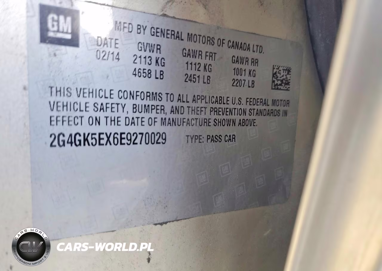 2014 Buick Regal VIN:2G4GK5EX6E9270029 - 12