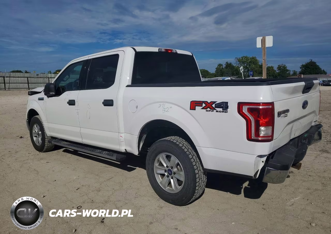 2016 Ford F150 Supercrew VIN:1FTEW1EF6GFA00602 - 2