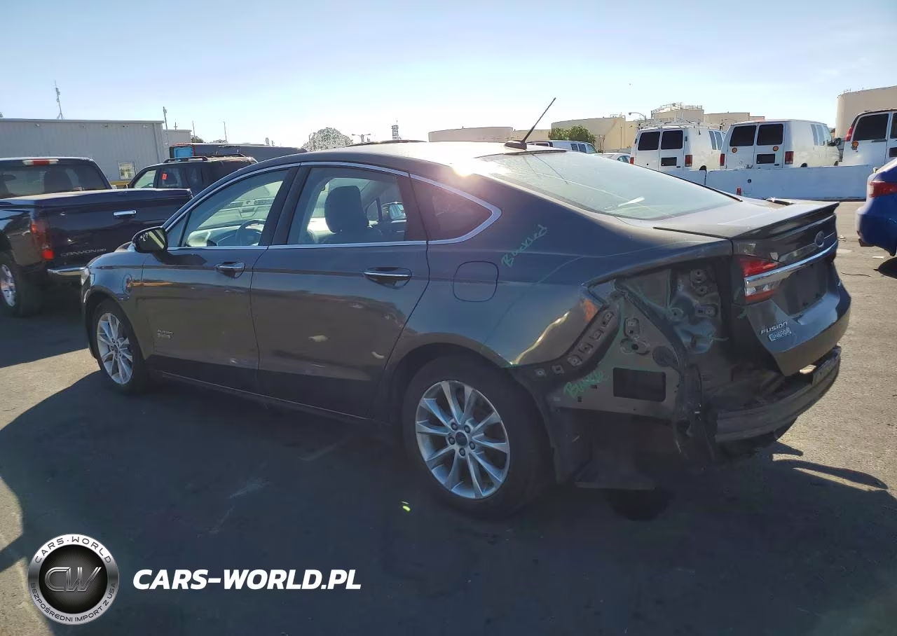 2017 Ford Fusion Titanium Phev VIN:3FA6P0SU1HR264982 - 2