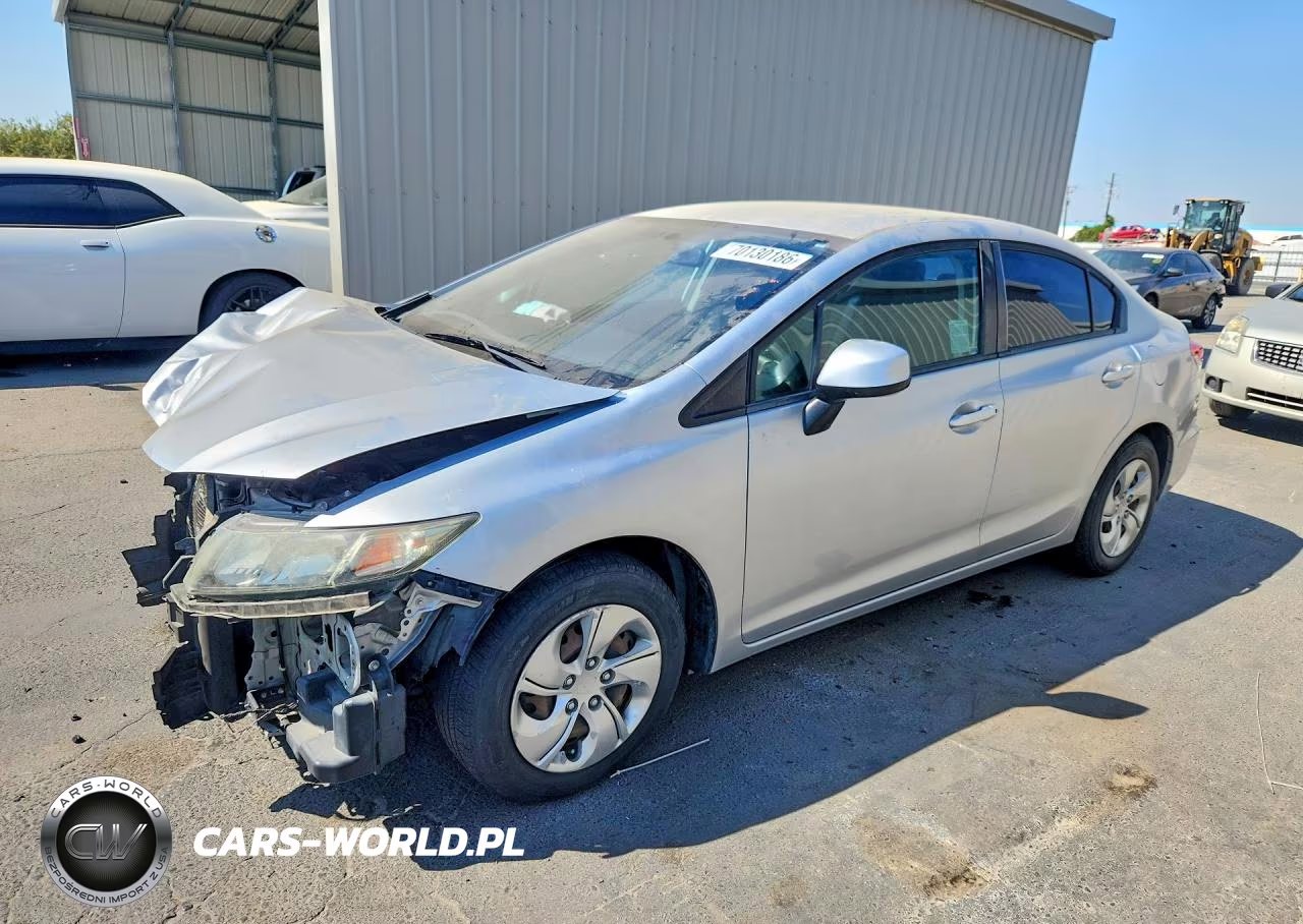 HONDA CIVIC LX VIN:2HGFB2F54DH558665 - 1