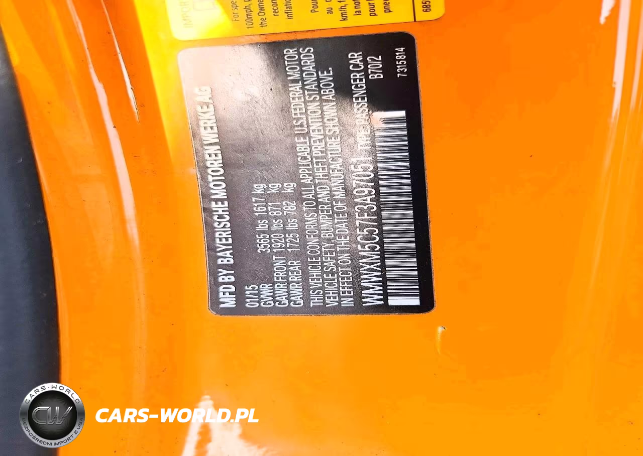 2015 Mini Cooper VIN:WMWXM5C57F3A97051 - 12