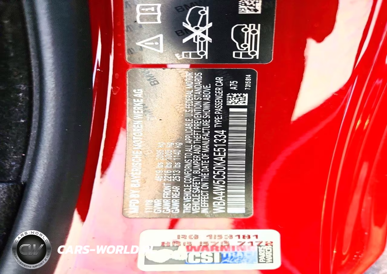 2019 BMW 430Xi VIN:WBA4W5C50KAE51334 - 12