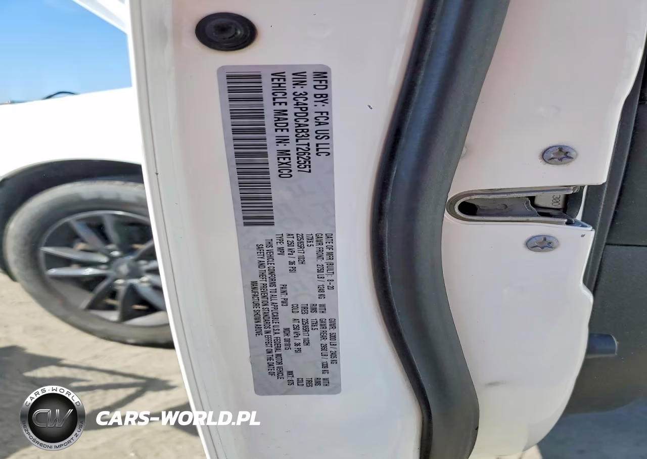 2020 Dodge Journey Se VIN:3C4PDCAB3LT262557 - 13