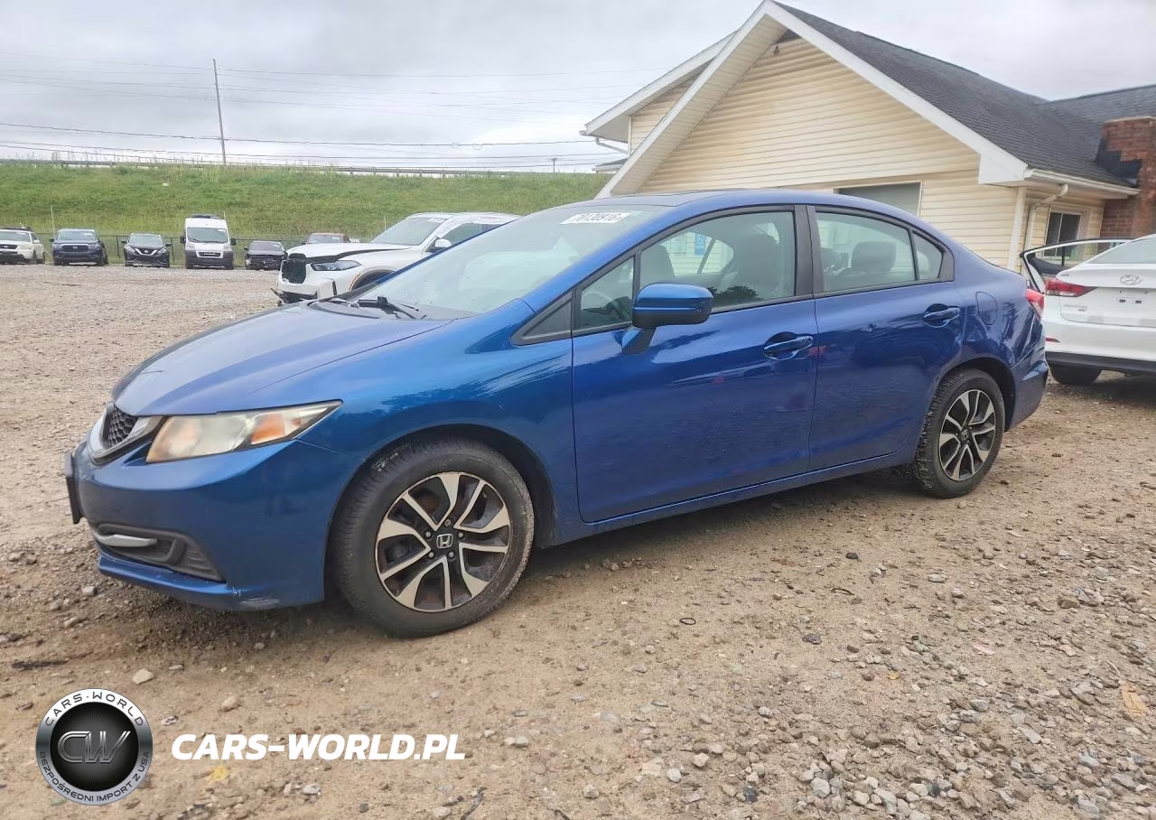 2015 Honda Civic Ex VIN:19XFB2F8XFE261083 - 1