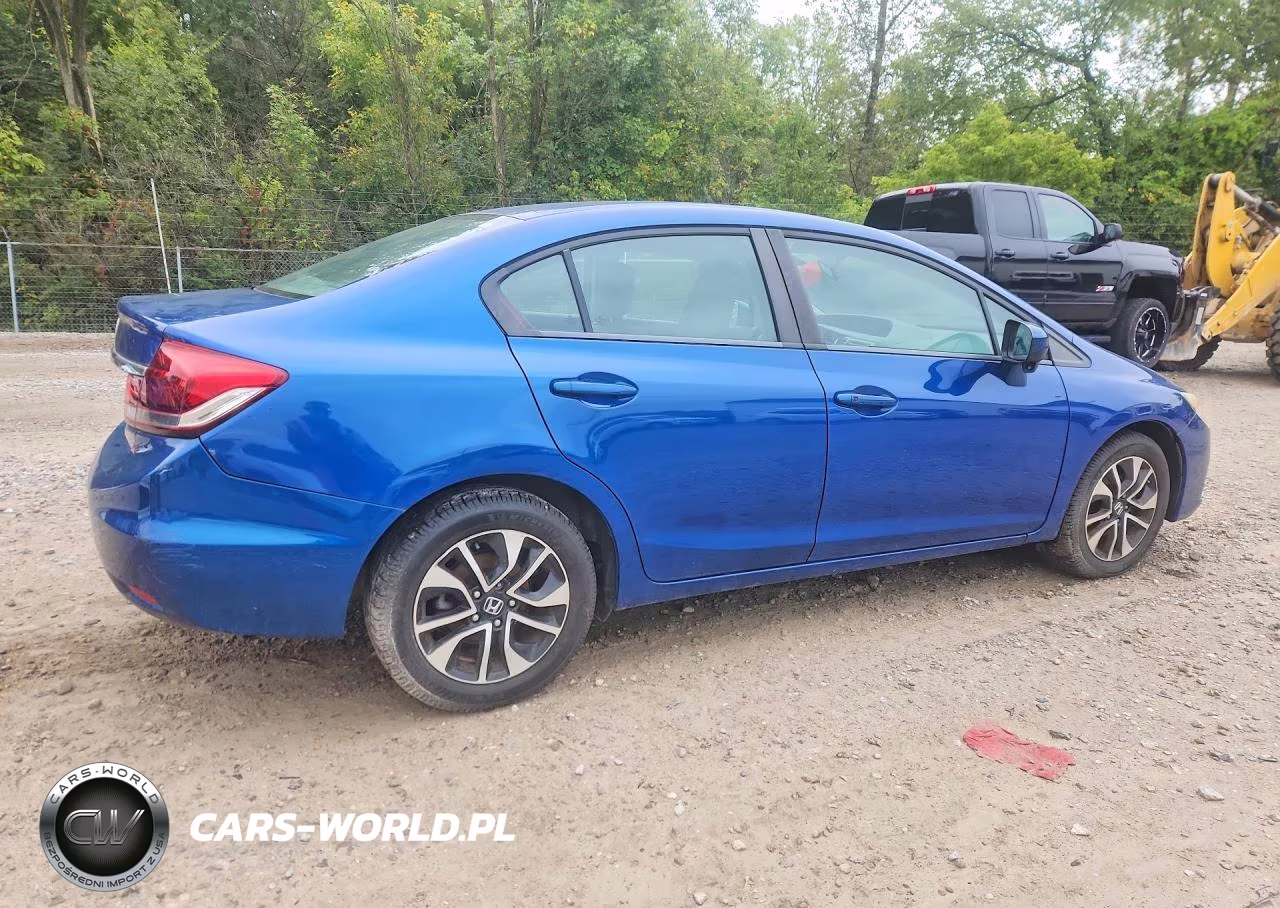 2015 Honda Civic Ex VIN:19XFB2F8XFE261083 - 3
