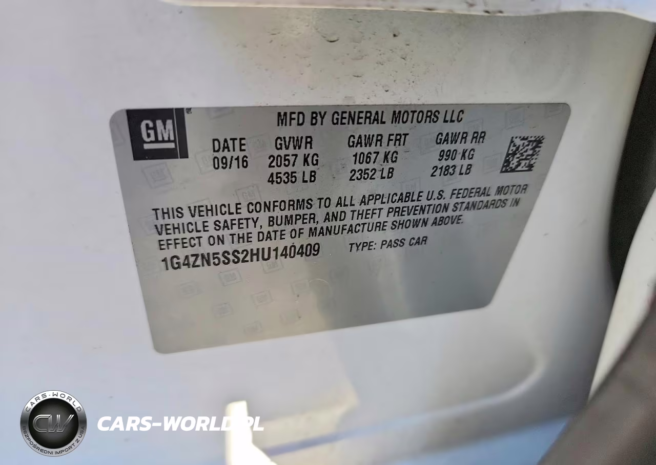 2017 Buick Lacrosse Preferred VIN:1G4ZN5SS2HU140409 - 12