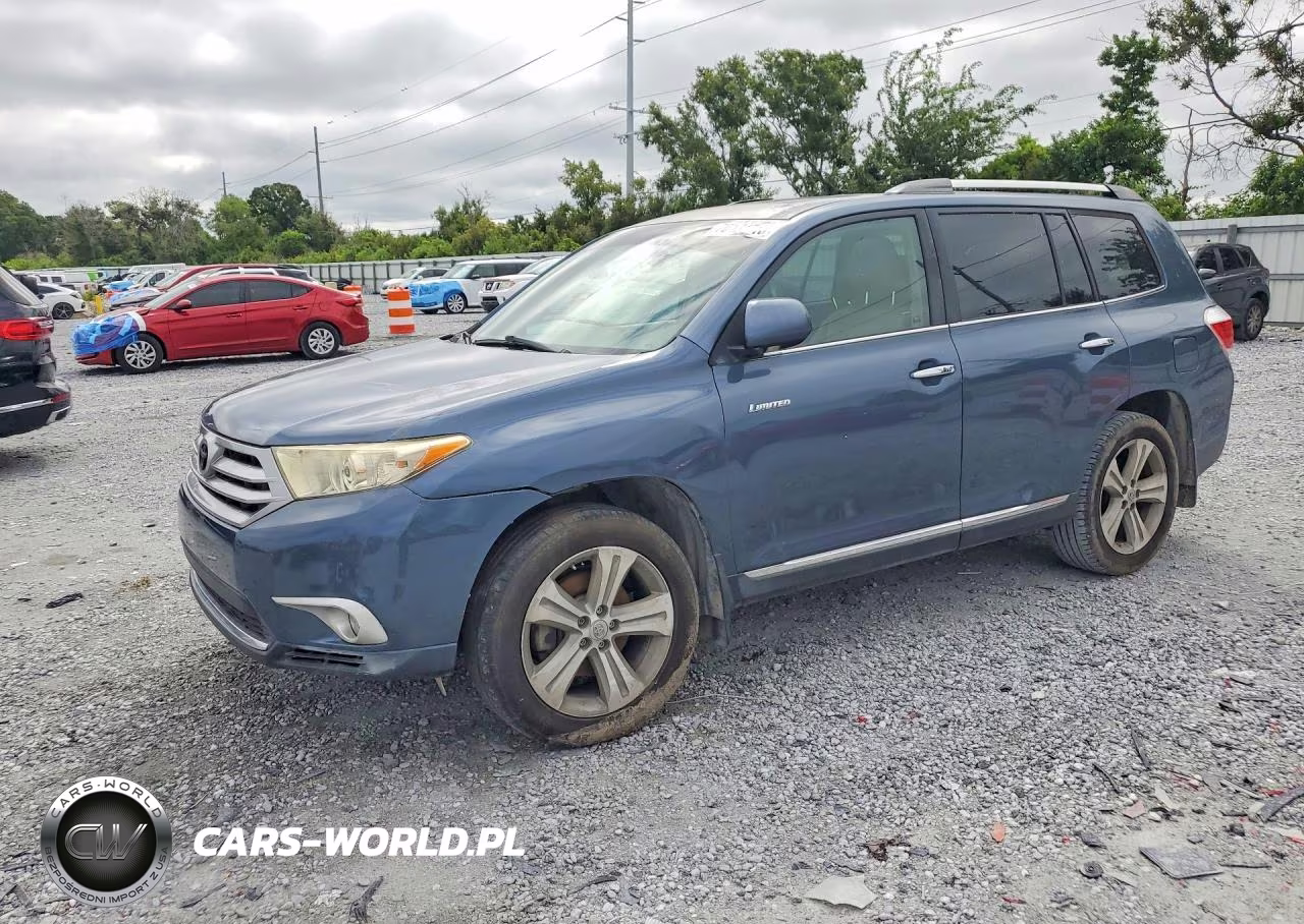 2012 Toyota Highlander Limited VIN:5TDYK3EH8CS088665 - 1
