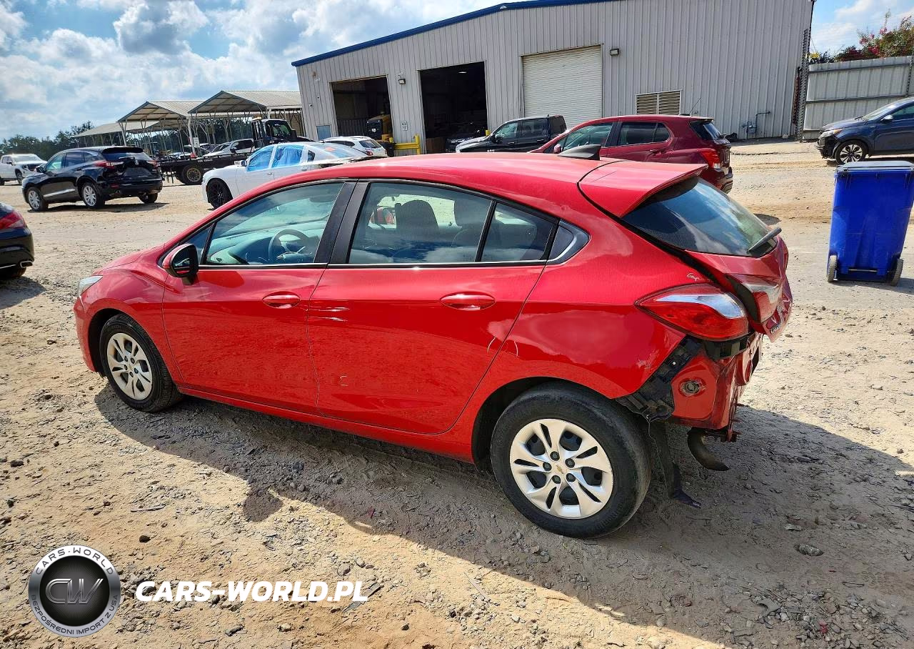 2019 Chevrolet Cruze Ls VIN:3G1BC6SM1KS577417 - 2