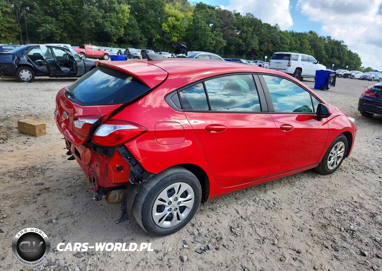 2019 Chevrolet Cruze Ls VIN:3G1BC6SM1KS577417 - 3