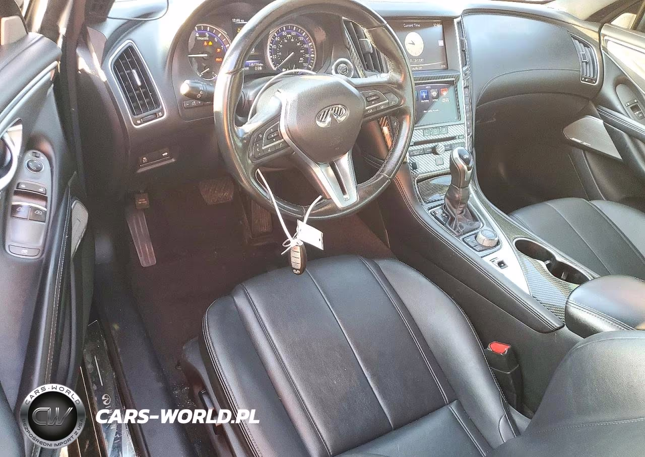 2018 Infiniti Q60 3.0T Luxe VIN:JN1EV7EL6JM391249 - 8