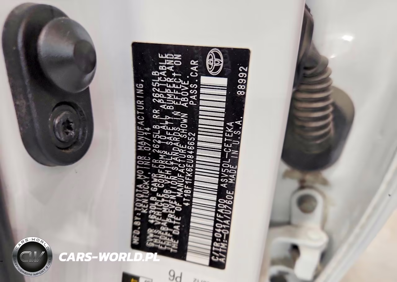 2014 Toyota Camry L VIN:4T1BF1FK6EU846652 - 12
