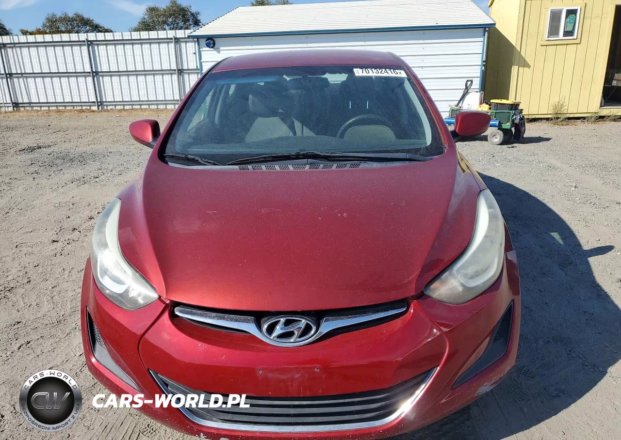 2016 Hyundai Elantra Se VIN:5NPDH4AE7GH697661 - 5