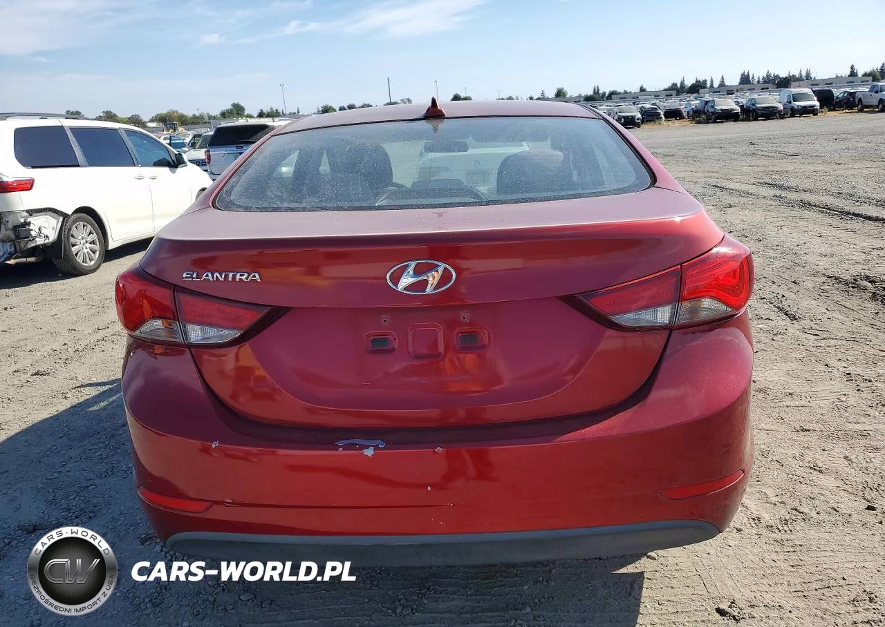 2016 Hyundai Elantra Se VIN:5NPDH4AE7GH697661 - 6