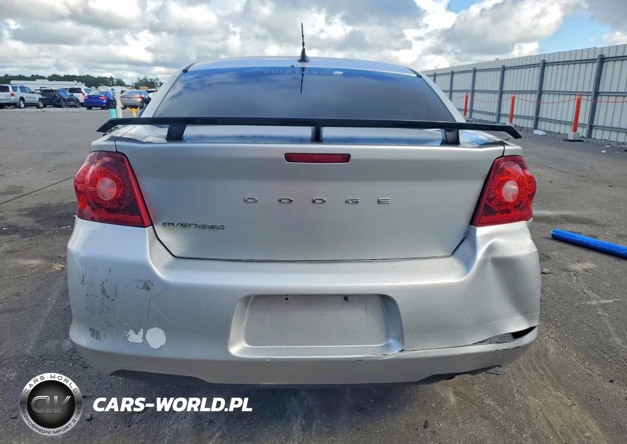 2012 Dodge Avenger Se VIN:1C3CDZAB0CN136257 - 6