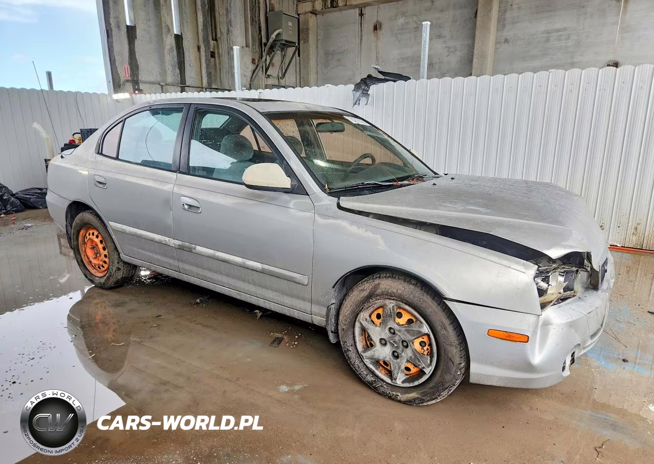 2002 Hyundai Elantra Gls VIN:KMHDN45D62U447381 - 4