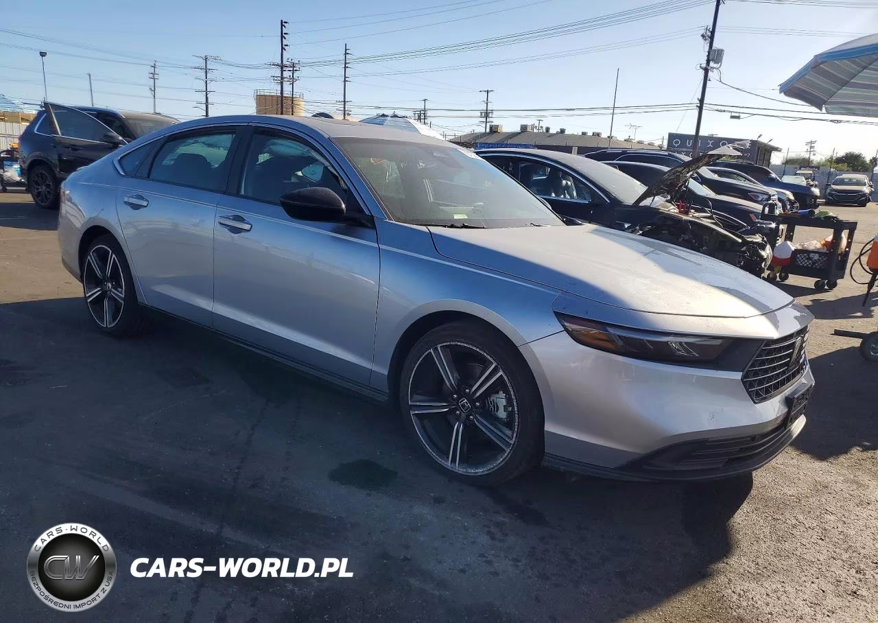 2025 Honda Accord Hybrid Sport VIN:1HGCY2F59SA047384 - 4