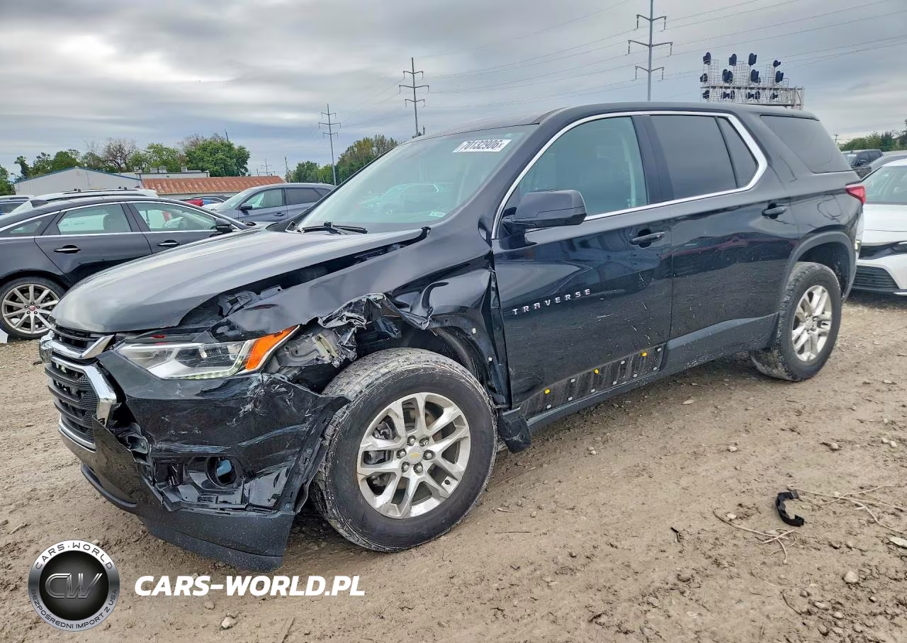 2020 Chevrolet Traverse Ls VIN:1GNERFKW4LJ299000 - 1