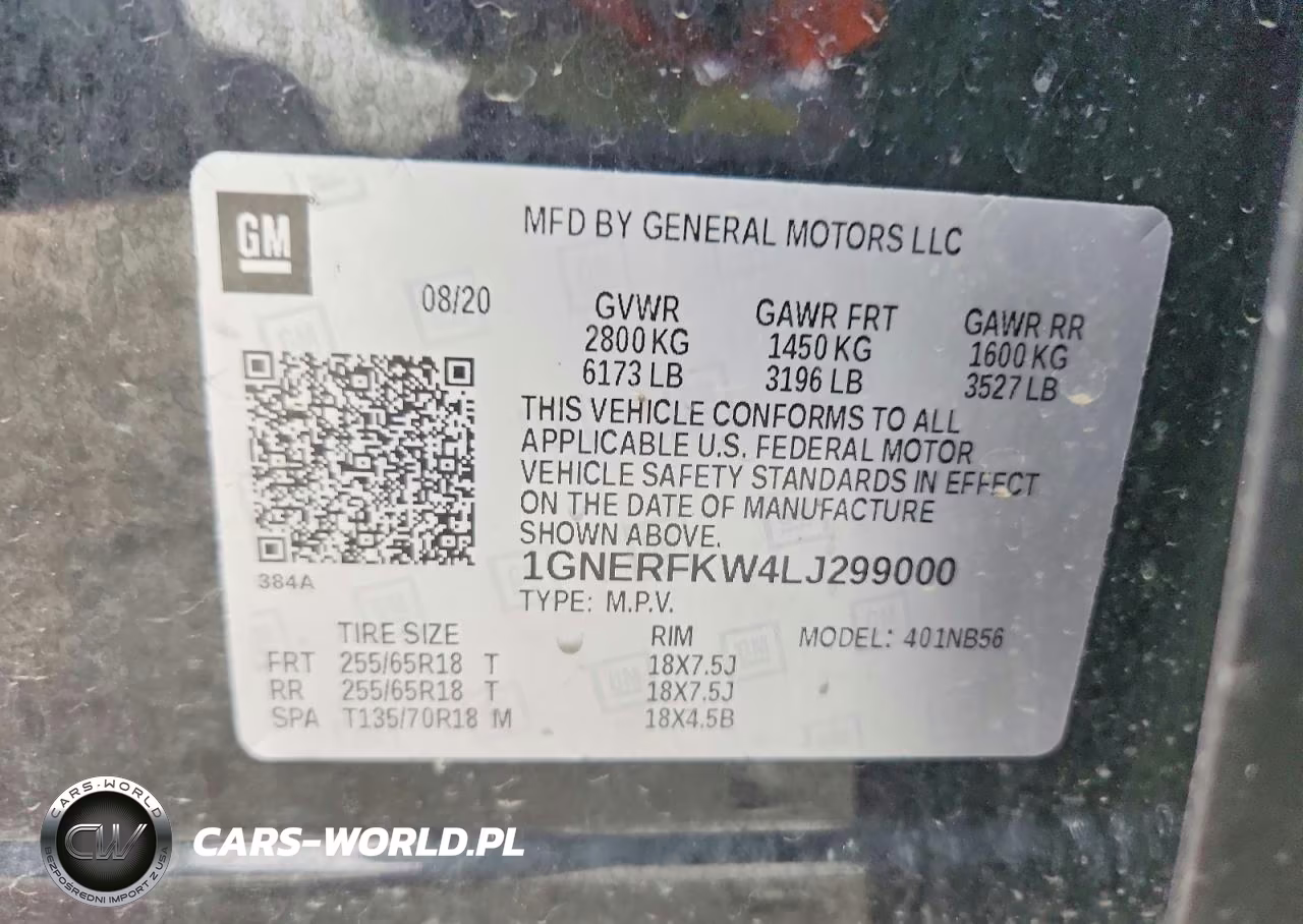 2020 Chevrolet Traverse Ls VIN:1GNERFKW4LJ299000 - 13