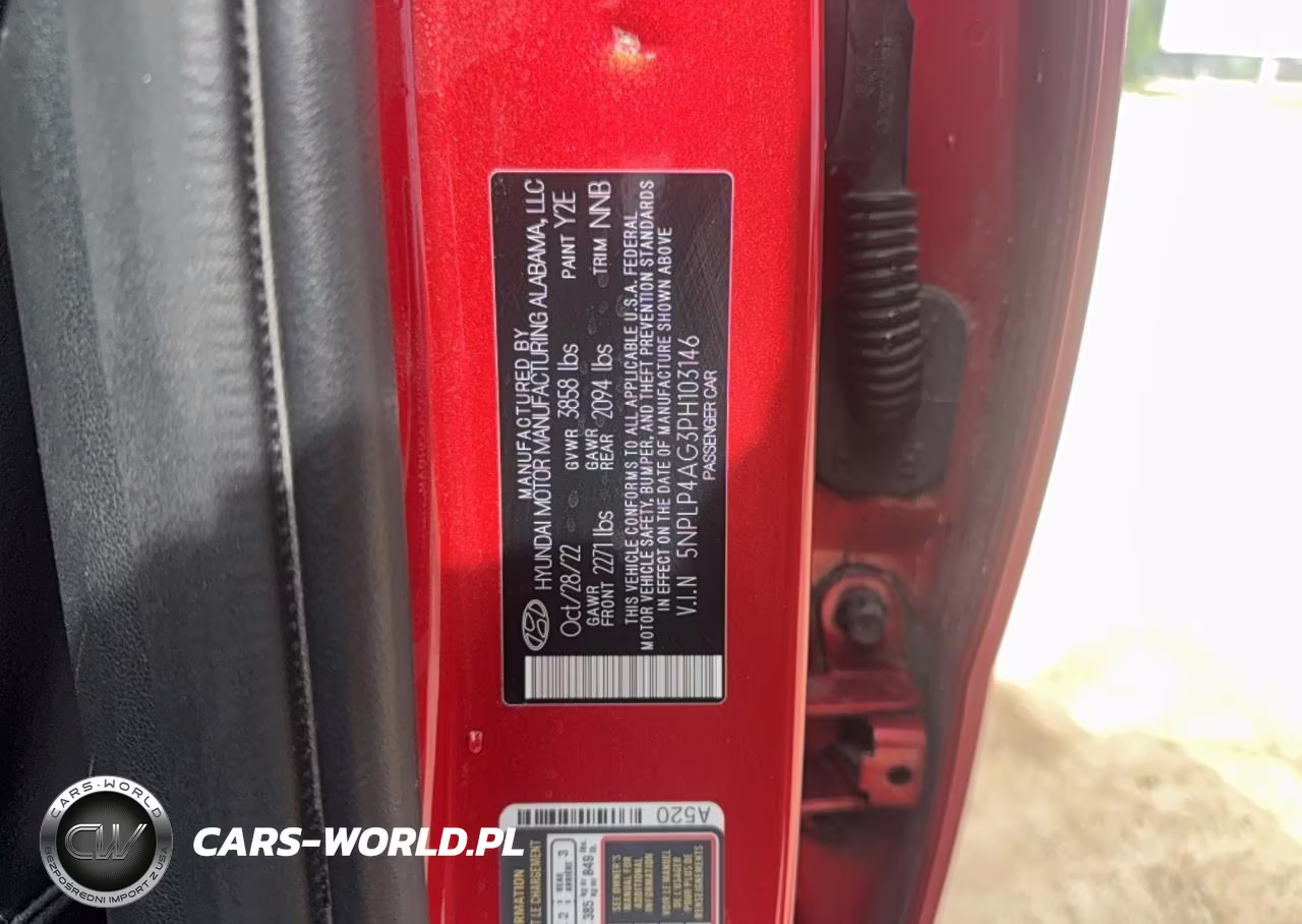 2023 Hyundai Elantra Limited VIN:5NPLP4AG3PH103146 - 10