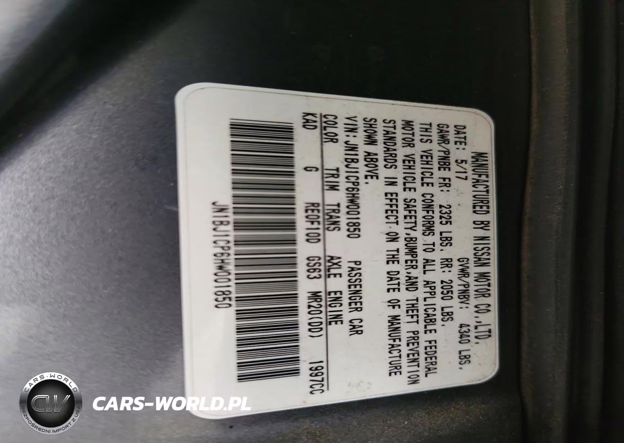 2017 Nissan Rogue Sport S VIN:JN1BJ1CP6HW001850 - 12