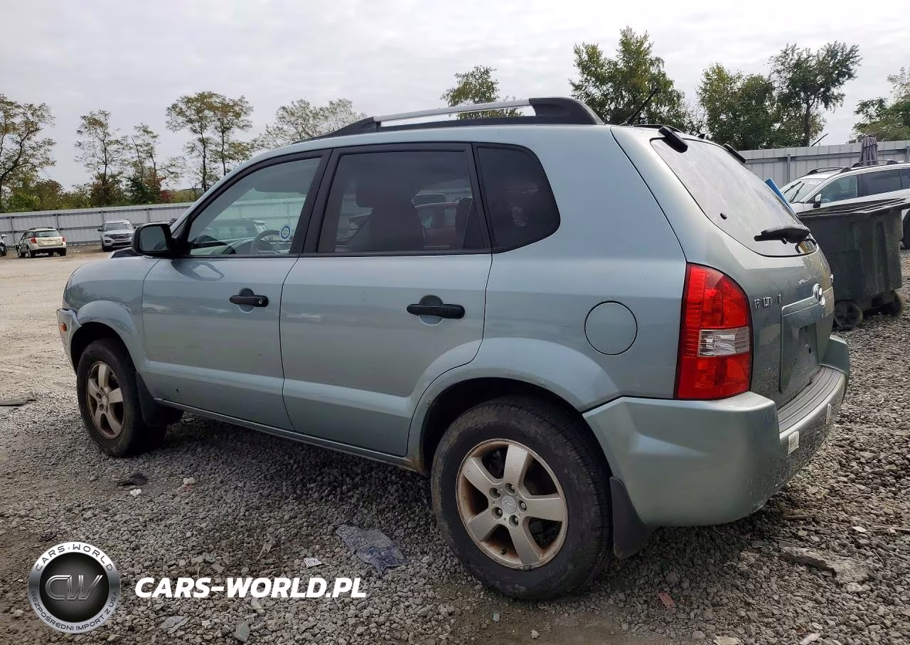 2007 Hyundai Tucson Gls VIN:KM8JM12B97U544895 - 2