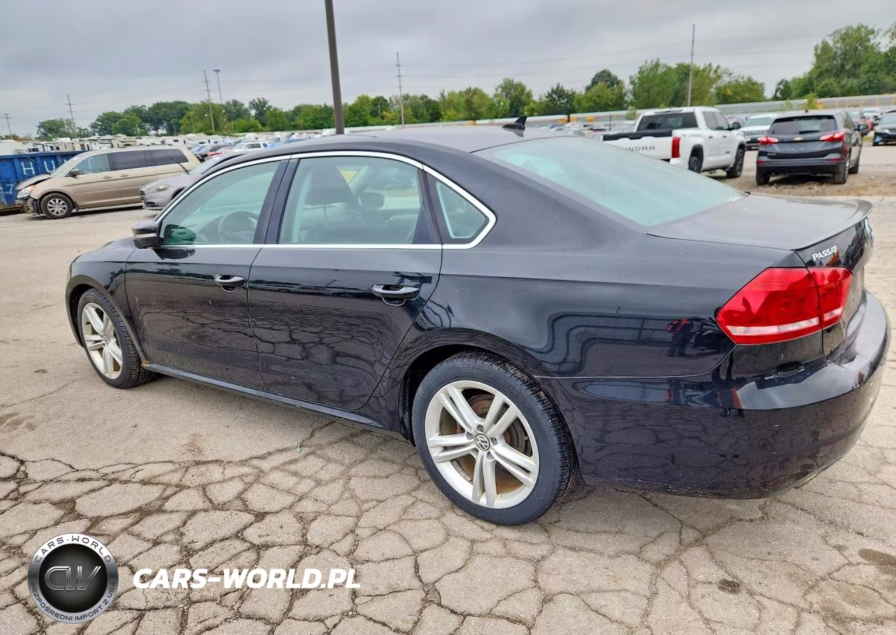 2014 Volkswagen Passat Se VIN:1VWBN7A39EC065380 - 2