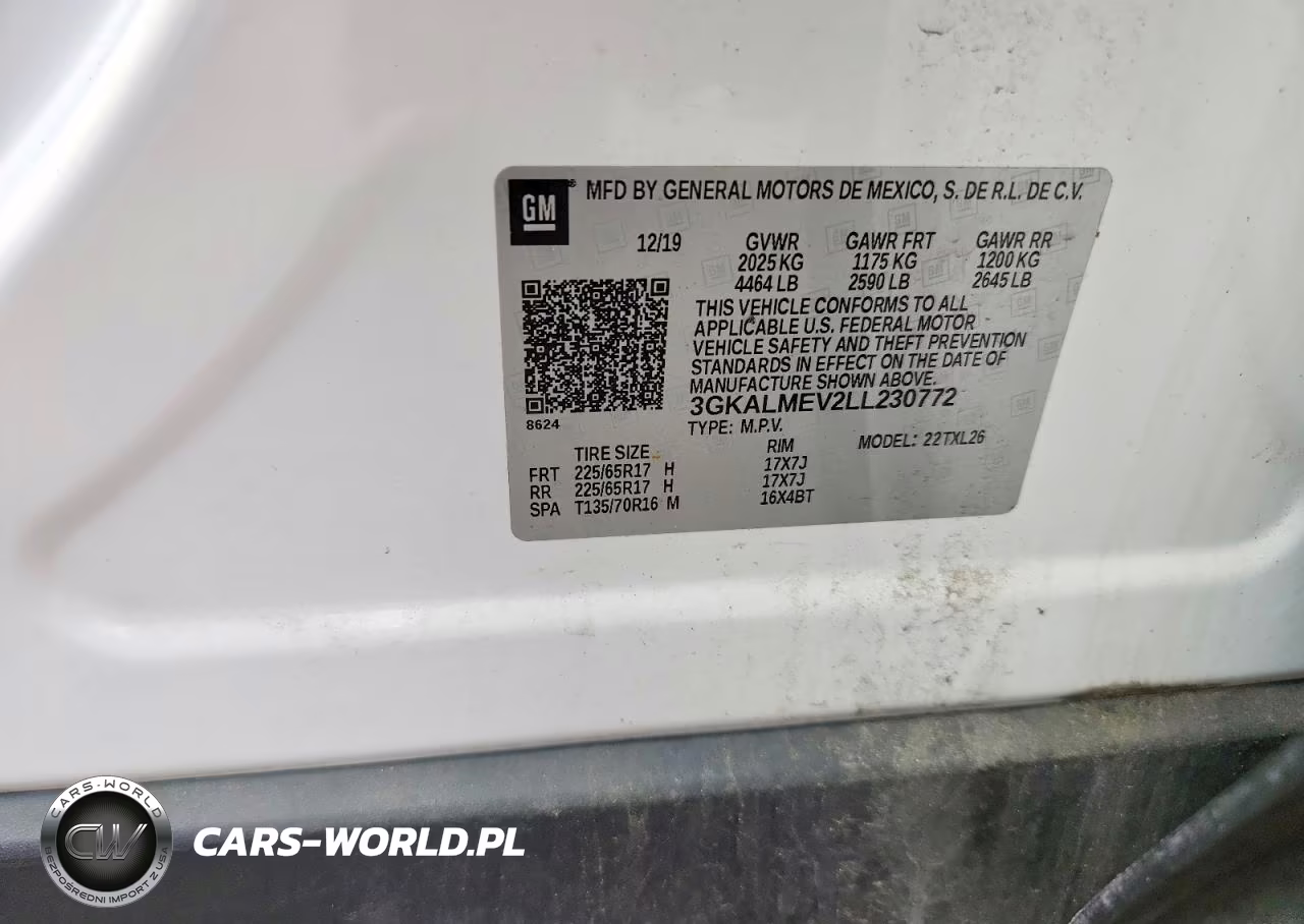 2020 GMC Terrain Sle VIN:3GKALMEV2LL230772 - 14