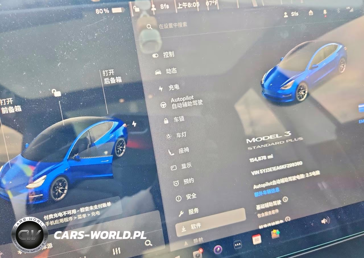 2019 Tesla Model 3 VIN:5YJ3E1EA6KF299360 - 9