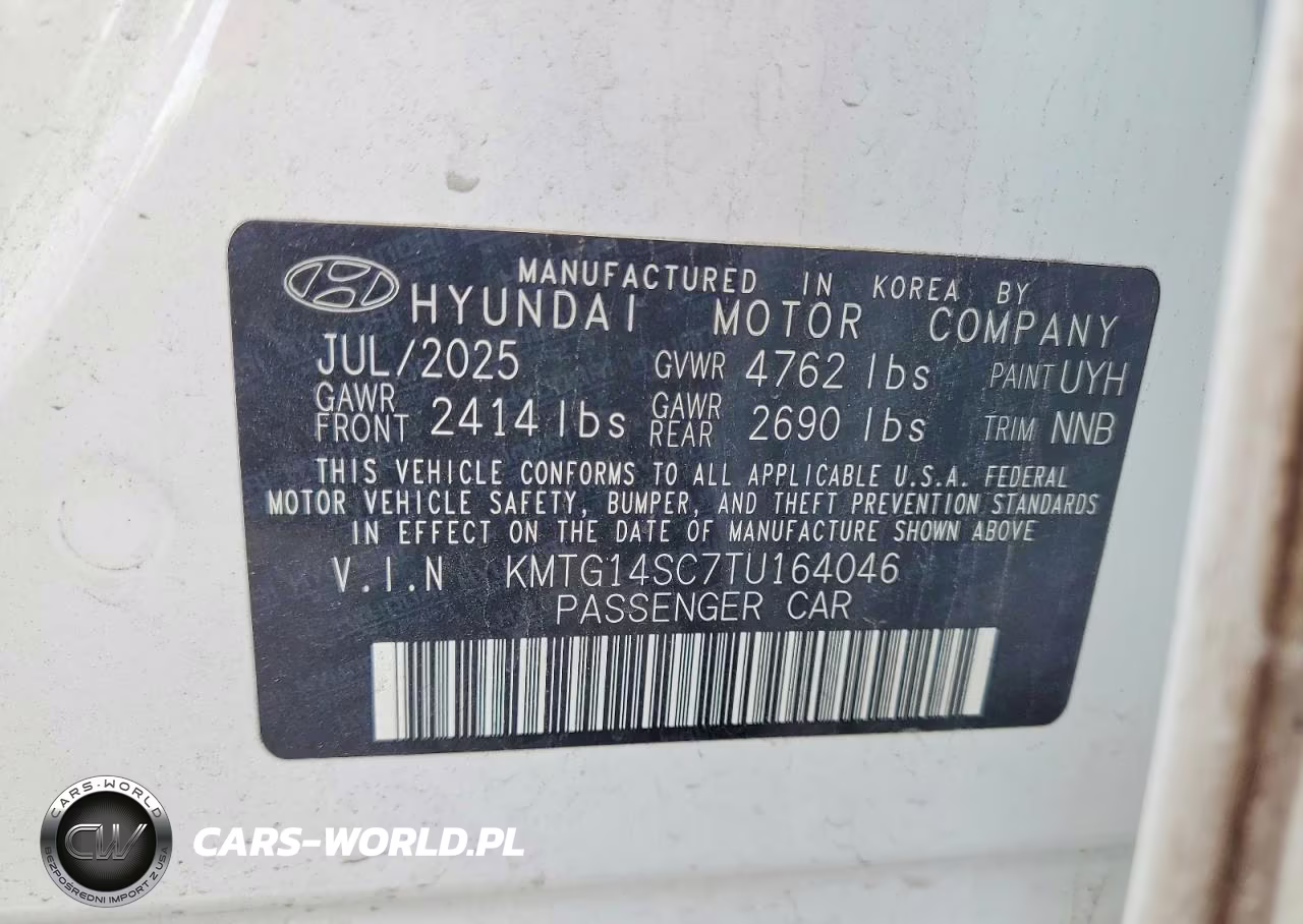 2026 Genesis G70 2.5T Standard VIN:KMTG14SC7TU164046 - 12
