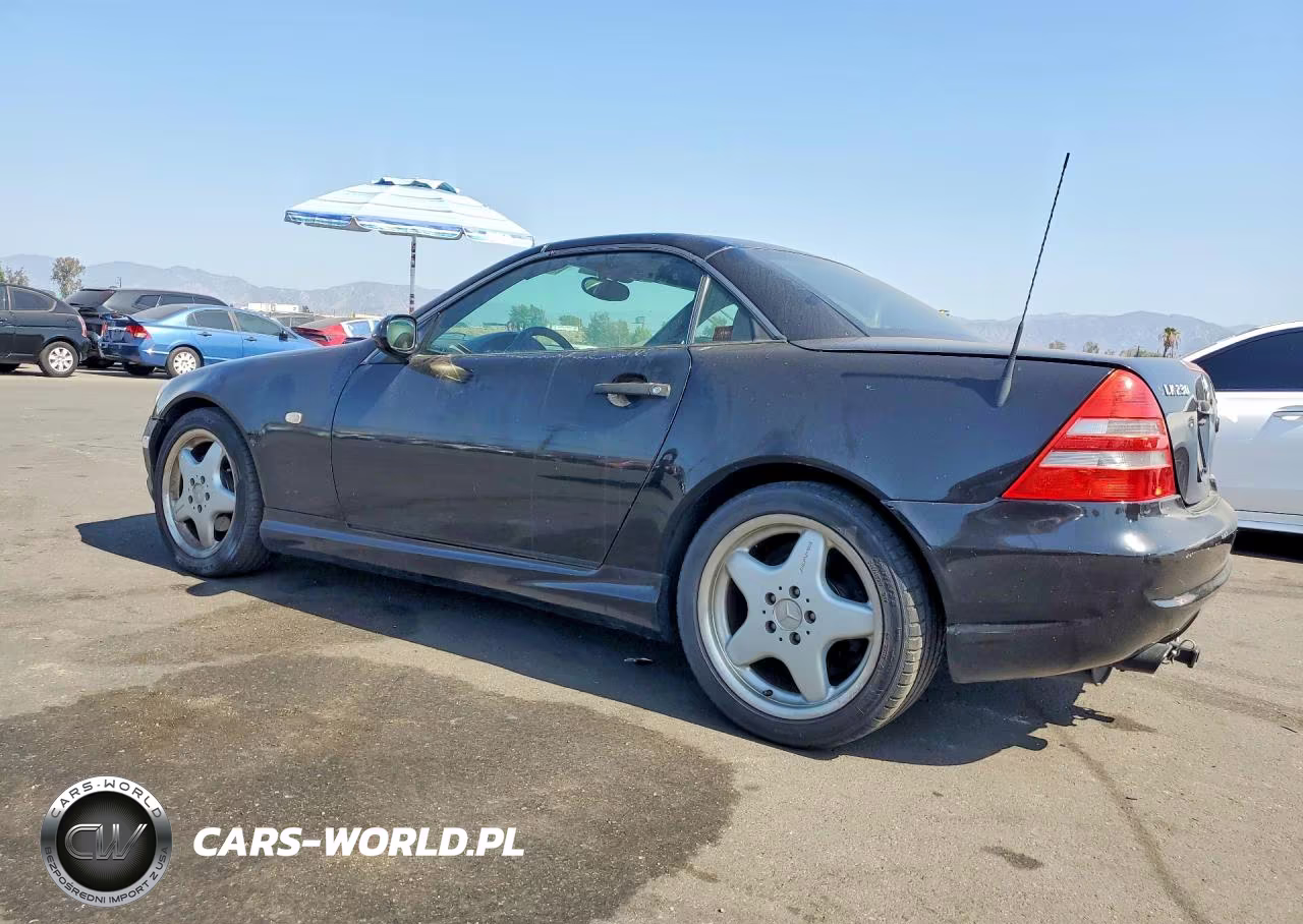 1999 Mercedes-Benz Slk 230 Kompressor VIN:WDBKK47F6XF100212 - 2