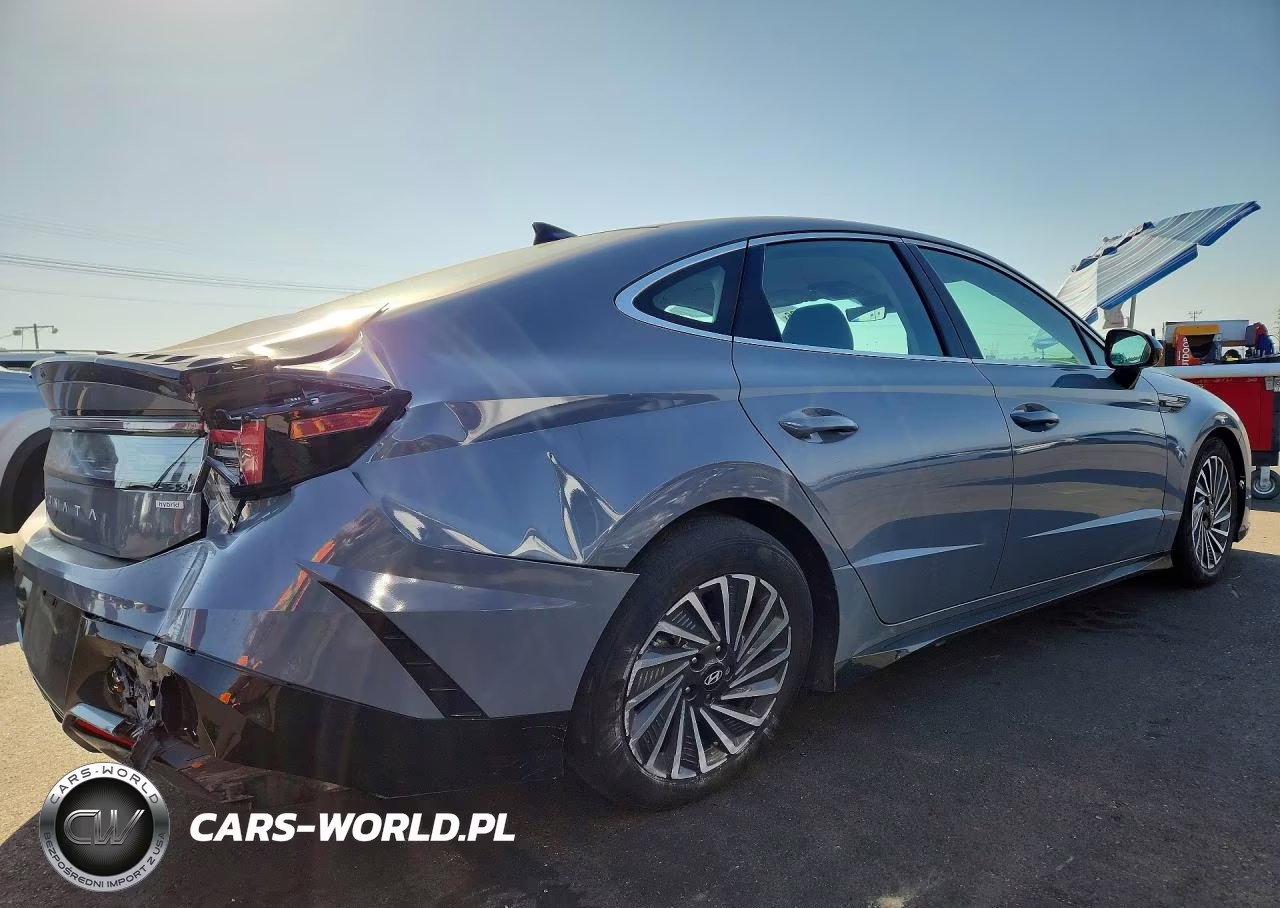2024 Hyundai Sonata Hybrid Sel VIN:KMHL34JJ7RA090270 - 3