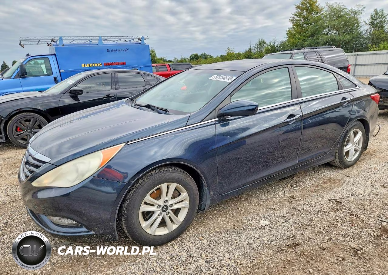 2013 Hyundai Sonata Gls VIN:5NPEB4AC5DH635286 - 1