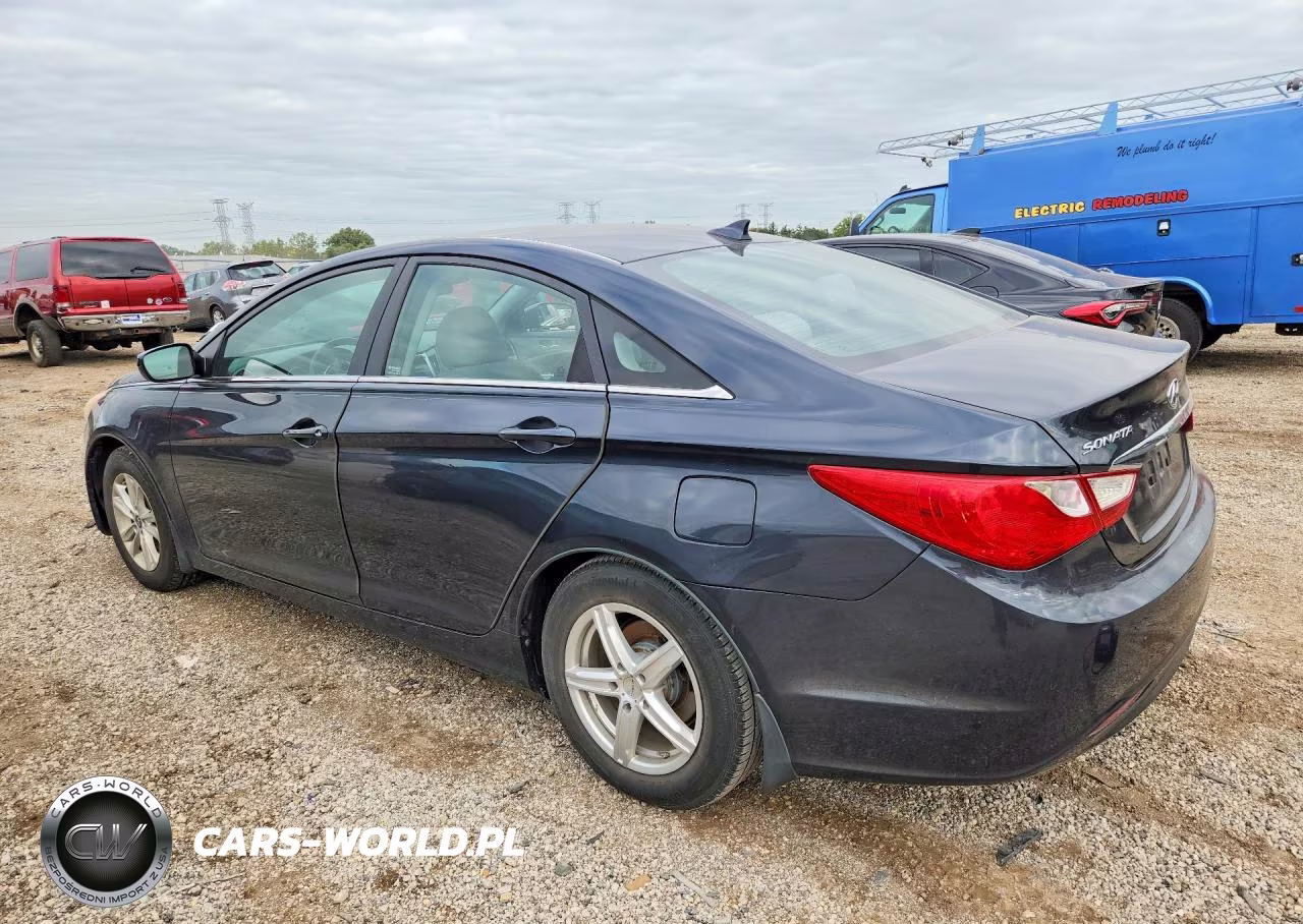 2013 Hyundai Sonata Gls VIN:5NPEB4AC5DH635286 - 2