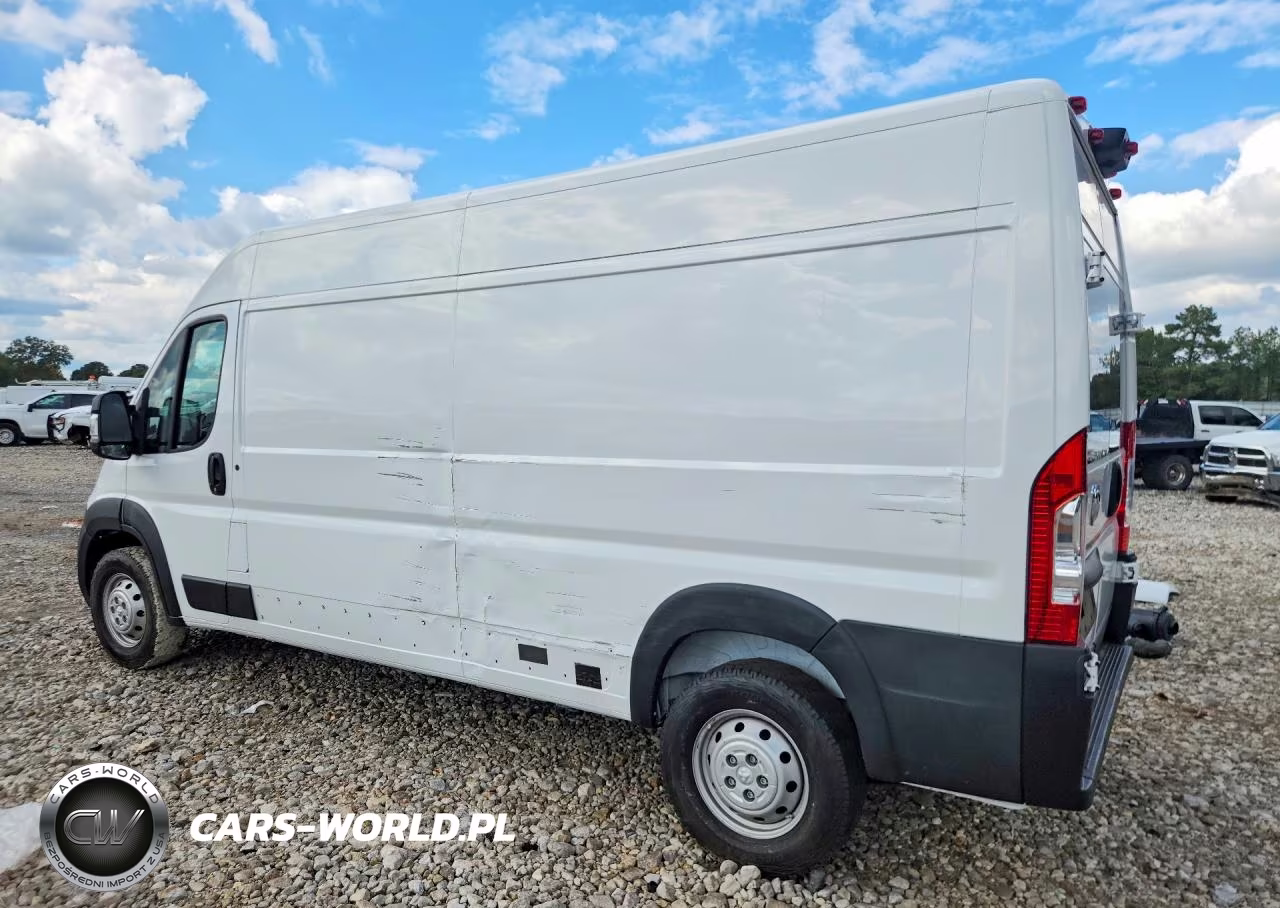 2023 Ram Promaster 2500 Vf High Roof Delivery Van VIN:3C6LRVDG6PE549928 - 2