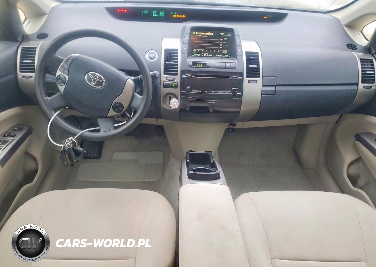2008 Toyota Prius Base VIN:JTDKB20U083390187 - 8