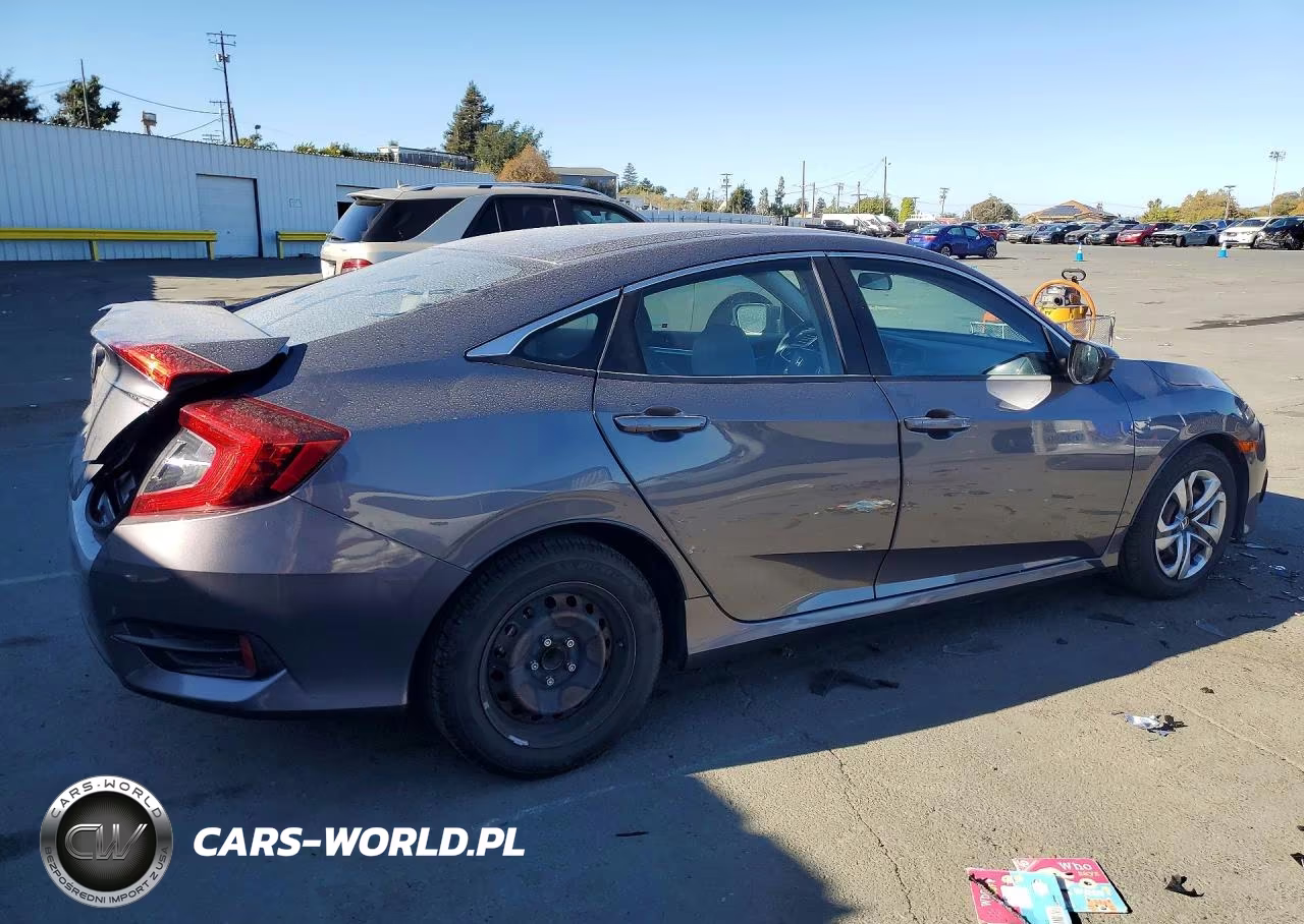 2017 Honda Civic Lx VIN:19XFC2F54HE200317 - 3