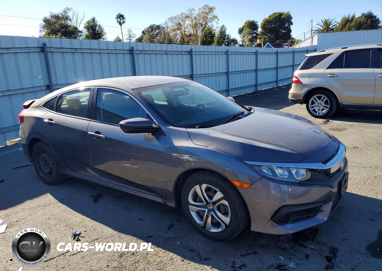 2017 Honda Civic Lx VIN:19XFC2F54HE200317 - 4