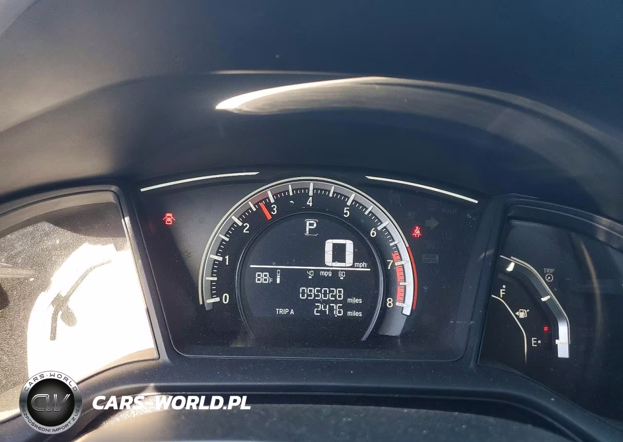 2017 Honda Civic Lx VIN:19XFC2F54HE200317 - 9