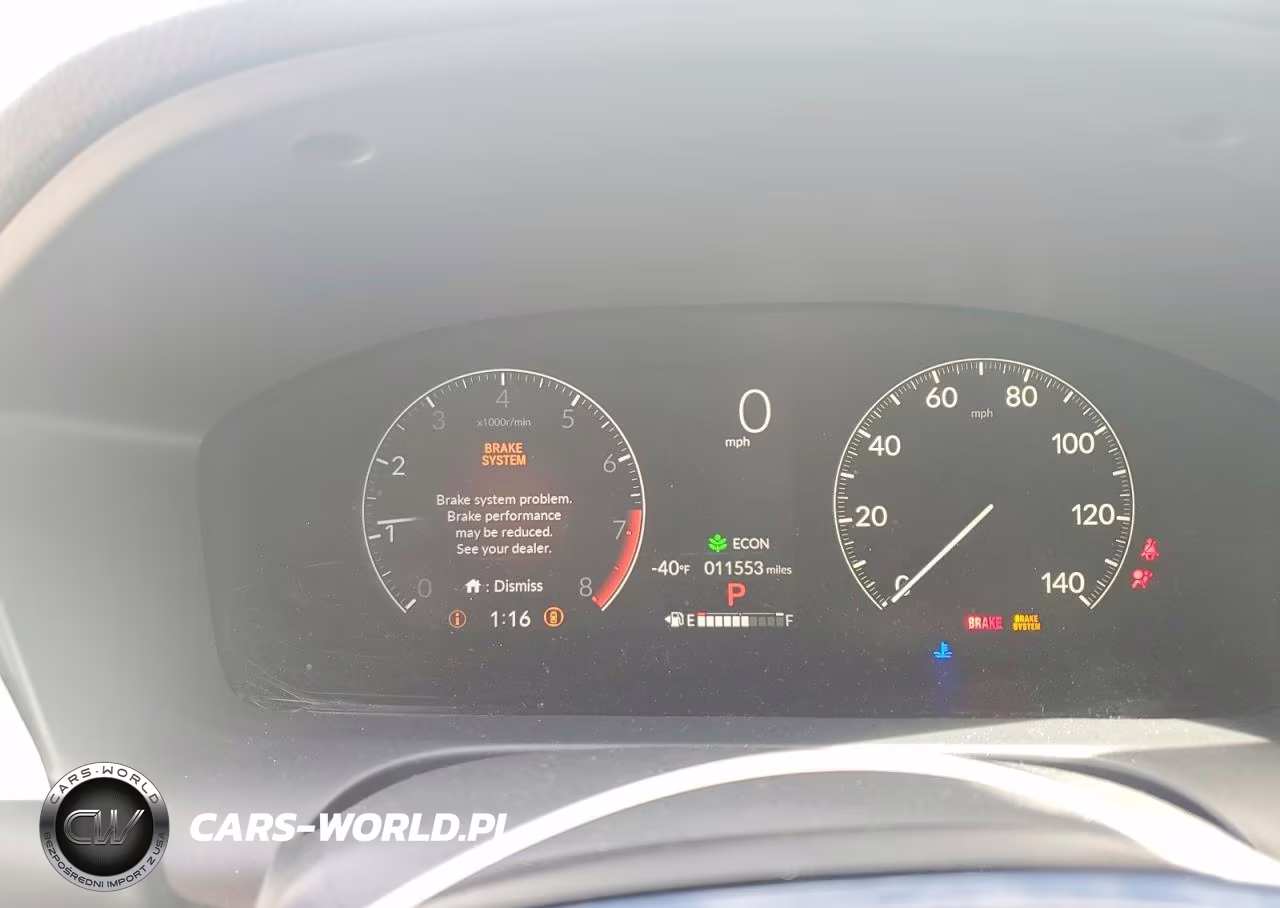 2026 Honda Hr-V Exl VIN:3CZRZ2H72TM738145 - 9