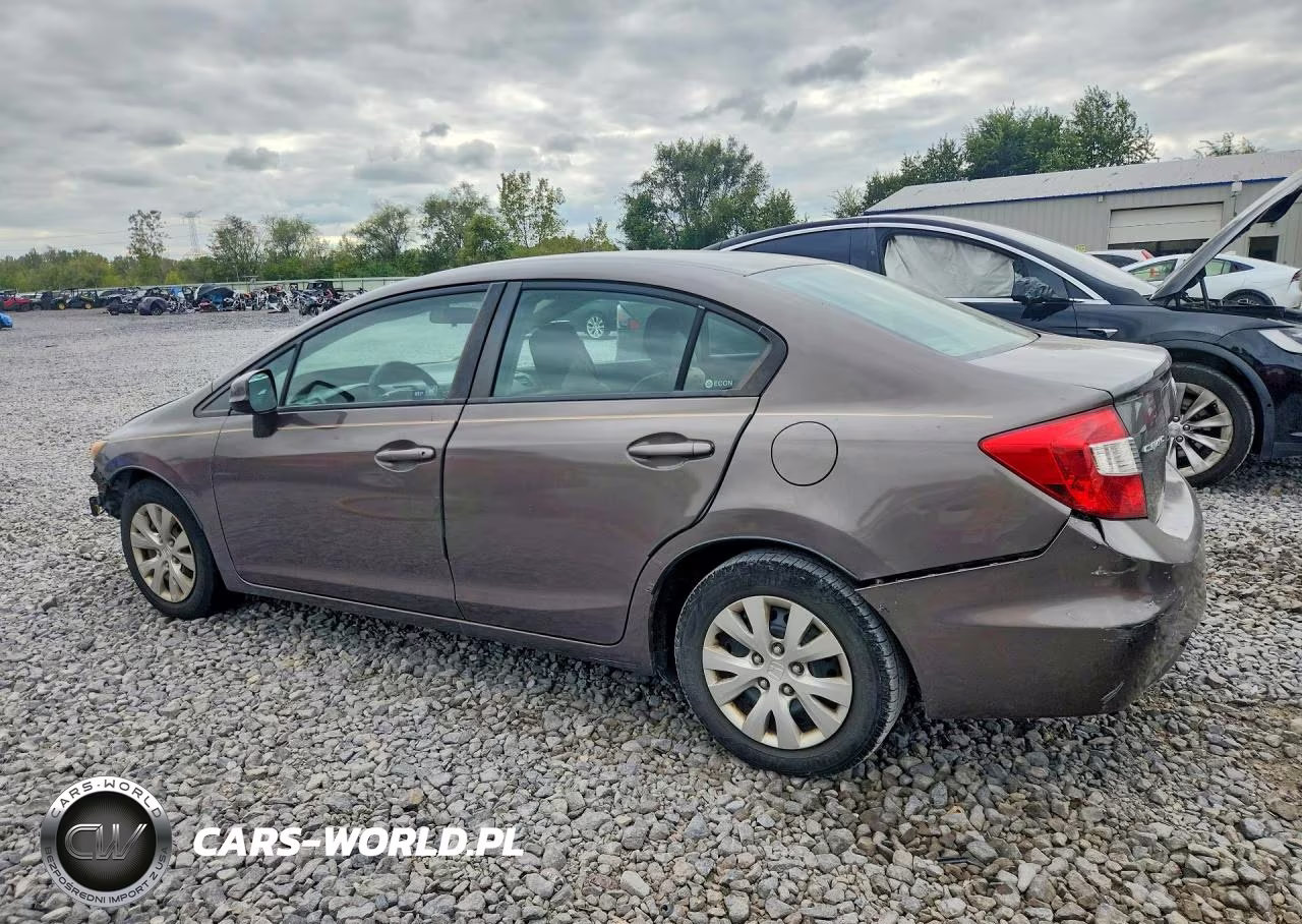 2012 Honda Civic VIN:19XFB2F50CE375076 - 2