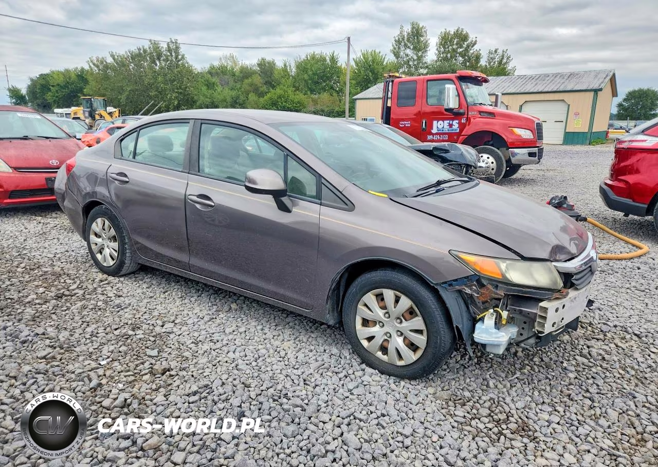 2012 Honda Civic VIN:19XFB2F50CE375076 - 4