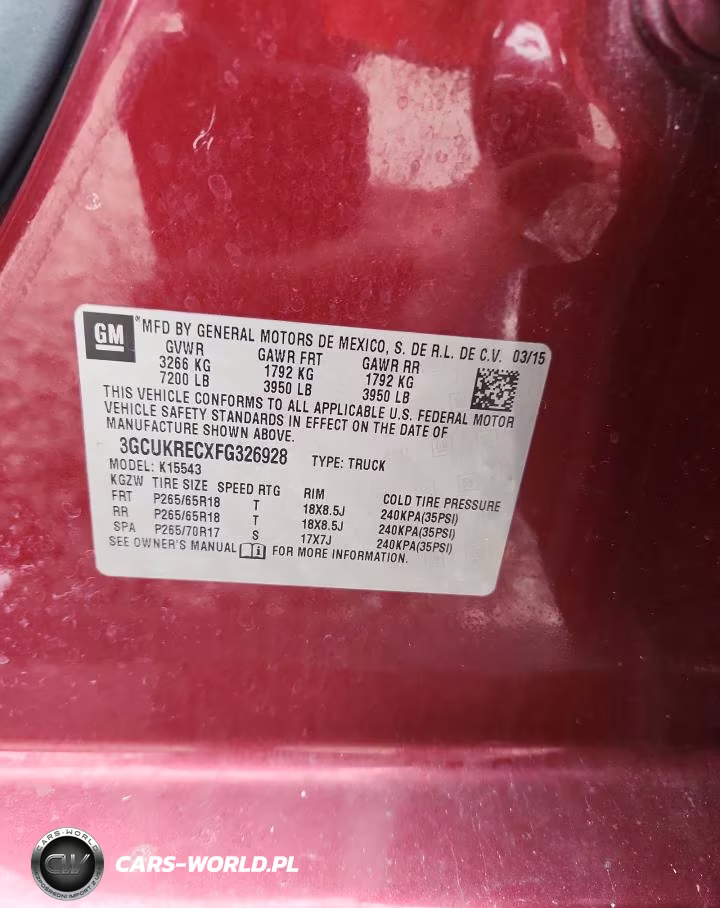 2015 Chevrolet Silverado K1500 Lt VIN:3GCUKRECXFG326928 - 13