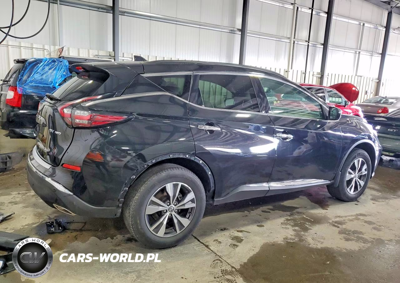 2022 Nissan Murano Sv Intelligent Awd VIN:5N1AZ2BS2NC122073 - 3