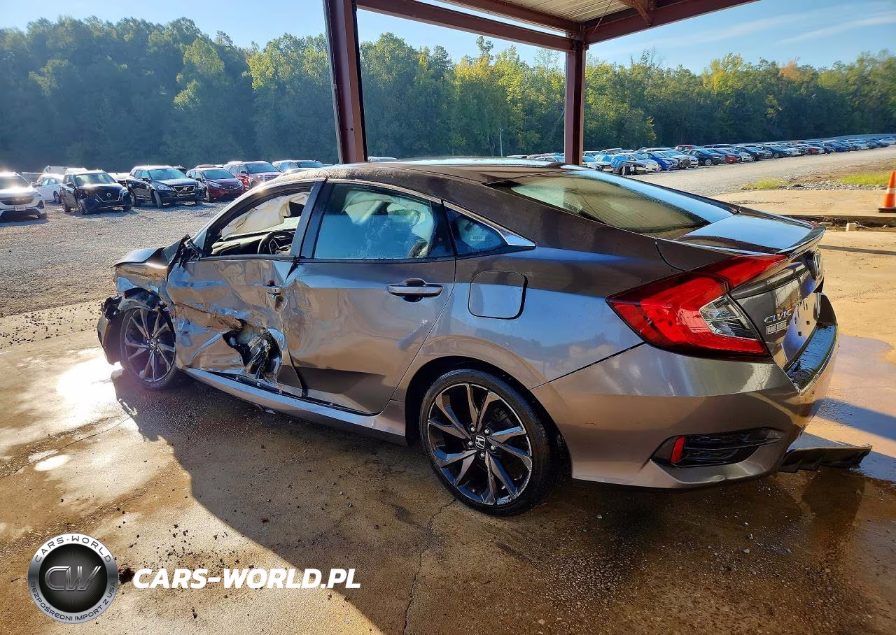 2020 Honda Civic Sport VIN:19XFC2F81LE014897 - 2